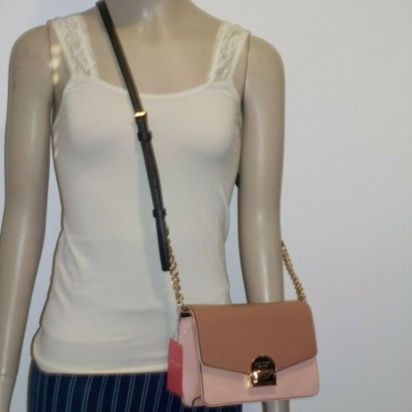 KATE SPADE Neve Pink Convertible Flap CrossbodyNew